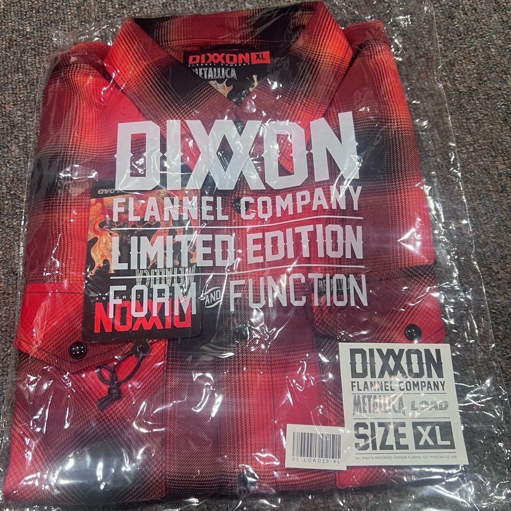 DIXXON Metallica - Load Flannel Shirt - Picture 7 of 8